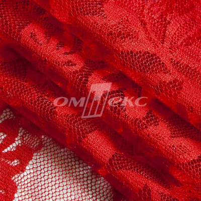 Кружевное полотно стрейч 15A29/RED, 105 гр/м2, шир.155см - купить в Биробиджане. Цена 2 101.46 руб.