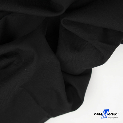 Ткань костюмная "Матте" 80% P, 16% R, 4% S, 170 г/м2, шир.150 см, цв-черный #1 - купить в Биробиджане. Цена 372.90 руб.