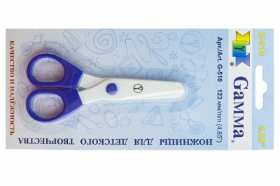 Ножницы G-510 детские 123 мм - купить в Биробиджане. Цена: 137.45 руб.