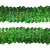 Тесьма с пайетками D4, шир. 30 мм/уп. 25+/-1 м, цвет зелёный - купить в Биробиджане. Цена: 1 087.39 руб.