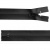 Молния водонепроницаемая PVC Т-7, 20 см, неразъемная, цвет чёрный - купить в Биробиджане. Цена: 21.56 руб.