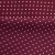 Креп стрейч Амузен, 85 г/м2, 19-2024 (темный рубин)/белый мелкий горох, шир.150 см - купить в Биробиджане. Цена 220.50 руб.