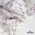 Ткань Муслин принт, 100% хлопок, 125 гр/м2, шир. 140 см, #2308 цв. 6 белый с цветком - купить в Биробиджане. Цена 413.11 руб.