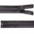 Молния водонепроницаемая PVC Т-7, 90 см, разъемная, цвет (301) т.серый - купить в Биробиджане. Цена: 61.18 руб.