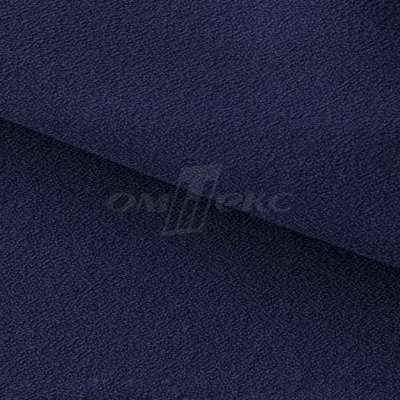 Креп стрейч Манго 19-3921, 200 гр/м2, шир.150см, цвет т.синий - купить в Биробиджане. Цена 261.53 руб.