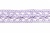 Тесьма кружевная 0621-1855, шир. 18 мм/уп. 20+/-1 м, цвет 107-фиолет - купить в Биробиджане. Цена: 466.97 руб.