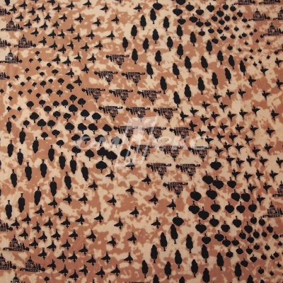 Плательная ткань "Софи" 12.2, 75 гр/м2, шир.150 см, принт этнический - купить в Биробиджане. Цена 241.49 руб.