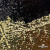 Трикотажное полотно, Сетка с пайетками, шир.130 см, #315, цв.-чёрный/золото - купить в Биробиджане. Цена 693.39 руб.