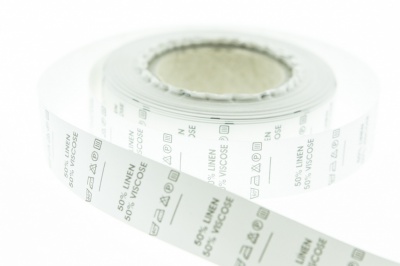 Состав и уход за тк. Linen 50%  Viscose 50%  1000шт - купить в Биробиджане. Цена: 476.84 руб.