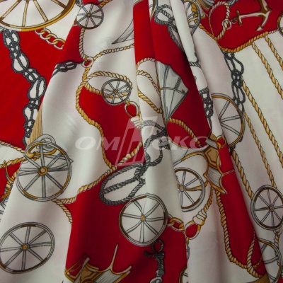 Плательная ткань "Фламенко" 13.1, 80 гр/м2, шир.150 см, принт этнический - купить в Биробиджане. Цена 241.49 руб.