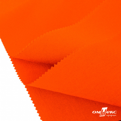 Ткань смесовая для спецодежды "Униформ" 17-1350, 200 гр/м2, шир.150 см, цвет люм.оранжевый - купить в Биробиджане. Цена 138.73 руб.