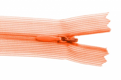 Молния потайная Т3 849, 20 см, капрон, цвет оранжевый - купить в Биробиджане. Цена: 5.12 руб.