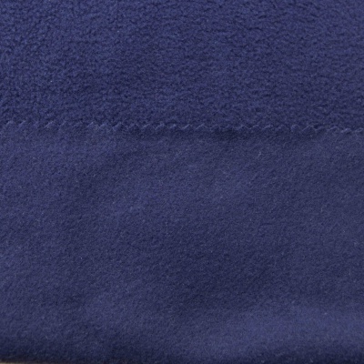 Флис DTY 19-3920, 180 г/м2, шир. 150 см, цвет т.синий - купить в Биробиджане. Цена 646.04 руб.