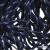 Шнурки #107-19, круглые 130 см, двухцветные цв.тём.синий/белый - купить в Биробиджане. Цена: 22.14 руб.