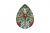 "Кабошоны" - заготовка для рукоделия акриловая фигурная 13 х 18мм - купить в Биробиджане. Цена: 7.32 руб.