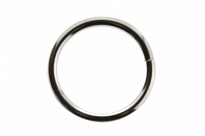 Кольцо металлическое d-3 х 32 мм, цв.-никель - купить в Биробиджане. Цена: 3.92 руб.