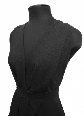 Ткань костюмная 25388 2007, 207 гр/м2, шир.150см, цвет серый - купить в Биробиджане. Цена 353.07 руб.