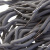 Шнурки #107-08, круглые 130 см, цв.серый - купить в Биробиджане. Цена: 26.88 руб.