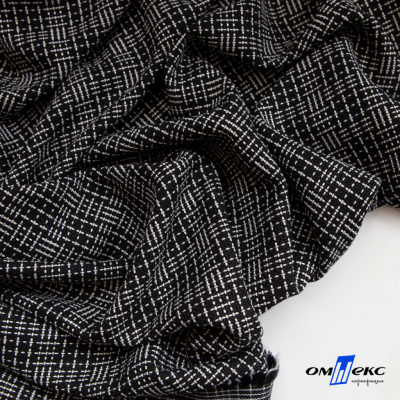 Ткань костюмная "Гарсия" 80% P, 18% R, 2% S, 335 г/м2, шир.150 см, Цвет черный - купить в Биробиджане. Цена 669.66 руб.