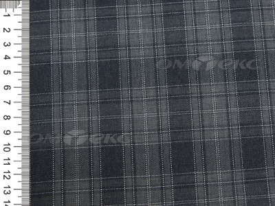 Ткань костюмная клетка 25235 2003, 185 гр/м2, шир.150см, цвет серый/сер - купить в Биробиджане. Цена 