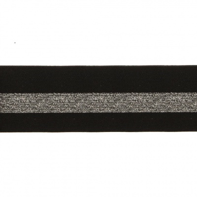 #2/6-Лента эластичная вязаная с рисунком шир.52 мм (45,7+/-0,5 м/бобина) - купить в Биробиджане. Цена: 69.33 руб.