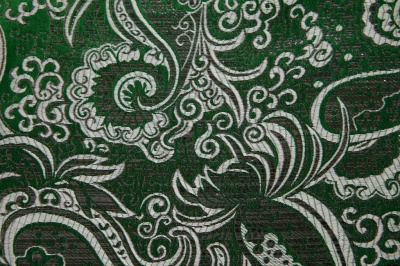 Ткань костюмная жаккард, 135 гр/м2, шир.150см, цвет зелёный№4 - купить в Биробиджане. Цена 441.94 руб.