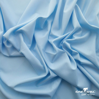 Ткань сорочечная Илер 100%полиэстр, 120 г/м2 ш.150 см, цв.голубой - купить в Биробиджане. Цена 290.24 руб.