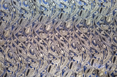 Ткань костюмная жаккард, 135 гр/м2, шир.150см, цвет синий№18 - купить в Биробиджане. Цена 441.95 руб.