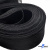 Регилиновая лента мягкая, пластик, шир.40мм, (уп.22+/-0,5м), цв.- черный - купить в Биробиджане. Цена: 294 руб.