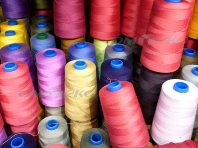 Нитки швейные в/с 40/2, нам. 5 000 ярд, цвет ассорти - купить в Биробиджане. Цена: 106.82 руб.