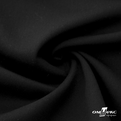 Ткань костюмная "Эльза" 80% P, 16% R, 4% S, 160 г/м2, шир.150 см, цв-черный #1 - купить в Биробиджане. Цена 332.71 руб.
