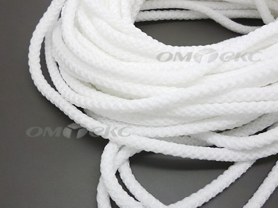 Шнур 1с35 4 мм крупное плетение 200 м белый - купить в Биробиджане. Цена: 1.10 руб.