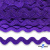 Тесьма вьюнчик 0381-0050, 5 мм/упак.33+/-1м, цвет 9530-фиолетовый - купить в Биробиджане. Цена: 107.26 руб.