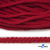 Шнур плетеный d-6 мм, круглый 70% хлопок 30% полиэстер, уп.90+/-1 м, цв.1064-красный - купить в Биробиджане. Цена: 588 руб.
