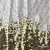 Трикотажное полотно, Сетка с пайетками, шир.130 см, #315, цв.-белый/золото - купить в Биробиджане. Цена 693.39 руб.