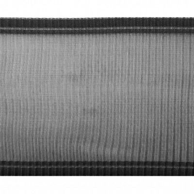 Лента капроновая "Гофре", шир. 110 мм/уп. 50 м, цвет чёрный - купить в Биробиджане. Цена: 24.99 руб.