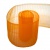 Лента капроновая "Гофре", шир. 110 мм/уп. 50 м, цвет оранжевый - купить в Биробиджане. Цена: 26.93 руб.