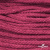 Шнур плетеный d-6 мм, 70% хлопок 30% полиэстер, уп.90+/-1 м, цв.1068-фуксия - купить в Биробиджане. Цена: 588 руб.