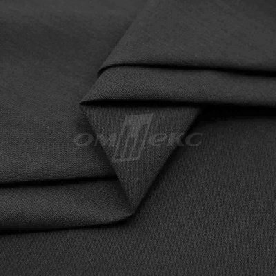 Сорочечная ткань "Ассет", 120 гр/м2, шир.150см, цвет чёрный - купить в Биробиджане. Цена 248.87 руб.