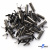 06032-Наконечник для шнура металл, отв. 4 мм, цв. тём.никель - купить в Биробиджане. Цена: 9.60 руб.