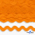 Тесьма вьюнчик 0381-0080, 8 мм/упак.33+/-1м, цвет 9511-оранжевый - купить в Биробиджане. Цена: 107.26 руб.