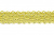 Тесьма кружевная 0621-1567, шир. 15 мм/уп. 20+/-1 м, цвет 017-жёлтый - купить в Биробиджане. Цена: 466.97 руб.