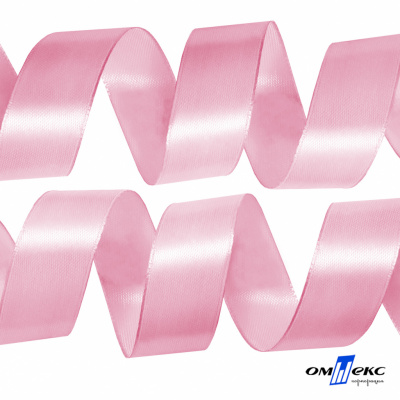 050-нежно-розовый Лента атласная упаковочная (В) 85+/-5гр/м2, шир.50 мм (1/2), 25+/-1 м - купить в Биробиджане. Цена: 120.46 руб.