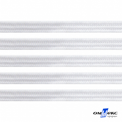 Резинка 4 мм (200+/-1 м) 400 гр/м2 белая бобина "ОМТЕКС" - купить в Биробиджане. Цена: 1.76 руб.