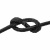 Шнур вощеный 1мм (упак.50 +/-1 ярд) цв.-черный - купить в Биробиджане. Цена: 175.11 руб.