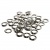 Люверсы, металлические/14мм/никель (упак.1000 шт) - купить в Биробиджане. Цена: 1 058.40 руб.