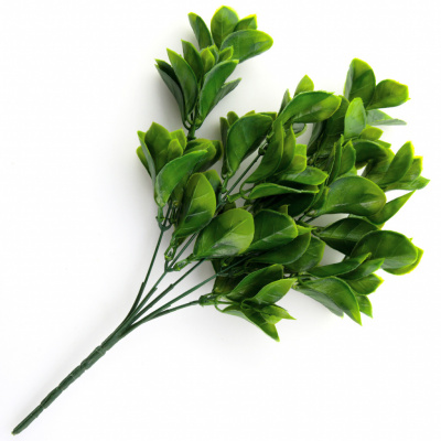 Трава искусственная -1, шт (эвкалипт лист 32 см/8 см)				 - купить в Биробиджане. Цена: 169.93 руб.