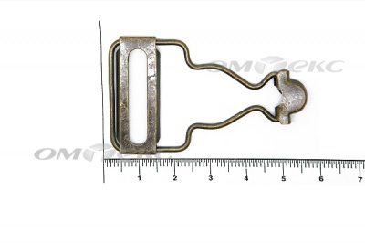 Застежки для комбинезонов металлическая 32 мм Никель (20ШТ)  - купить в Биробиджане. Цена: 3.18 руб.