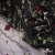 Сетка с вышивкой "Мадрид" 135 г/м2, 100% нейлон, ширина 130 см, Цвет 4/Черный - купить в Биробиджане. Цена 980 руб.