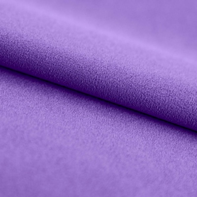 Креп стрейч Амузен 17-3323, 85 гр/м2, шир.150см, цвет фиолетовый - купить в Биробиджане. Цена 196.05 руб.